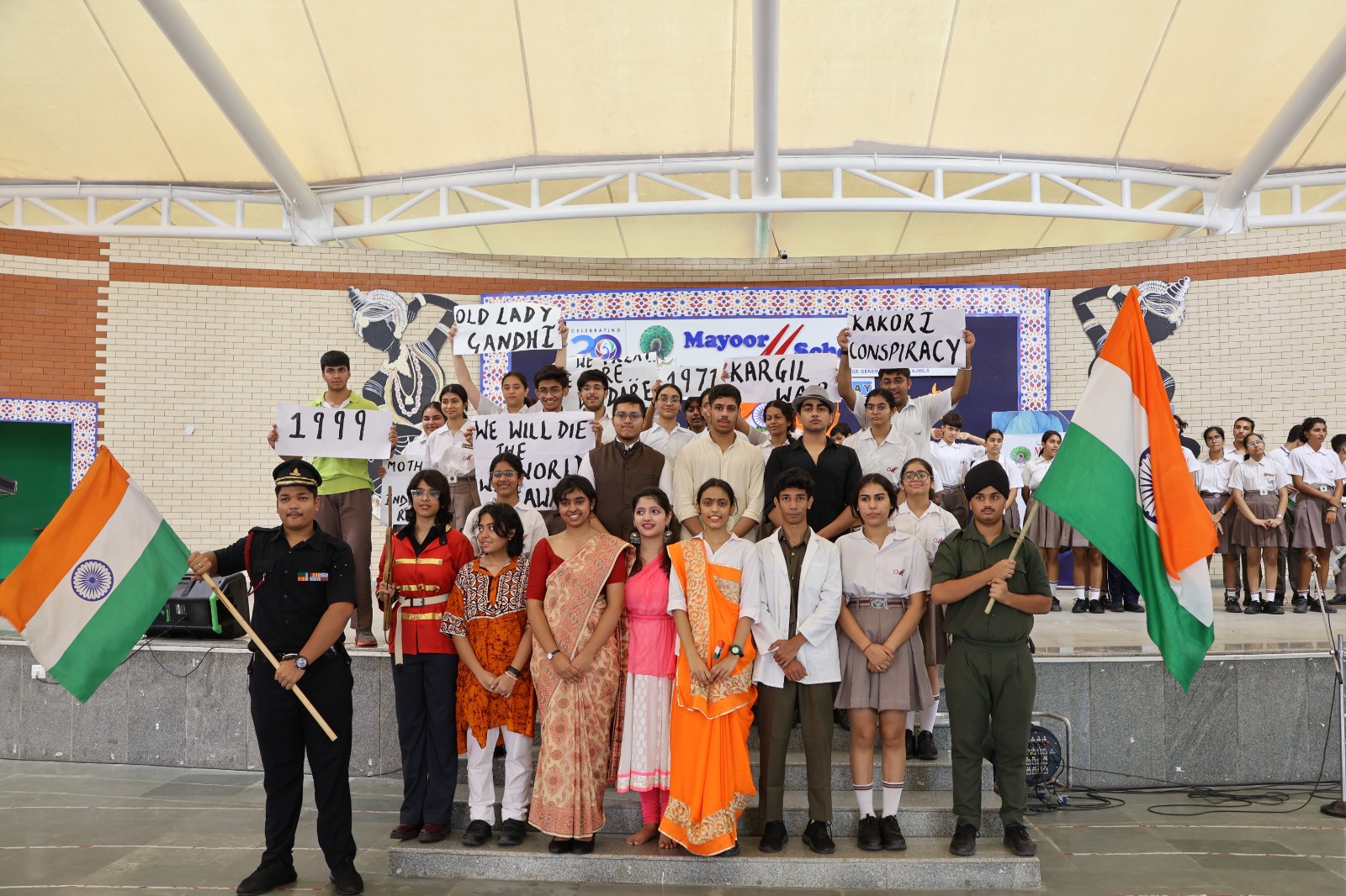 PATRIOTIC FERVOUR PERVADES MAYOOR 